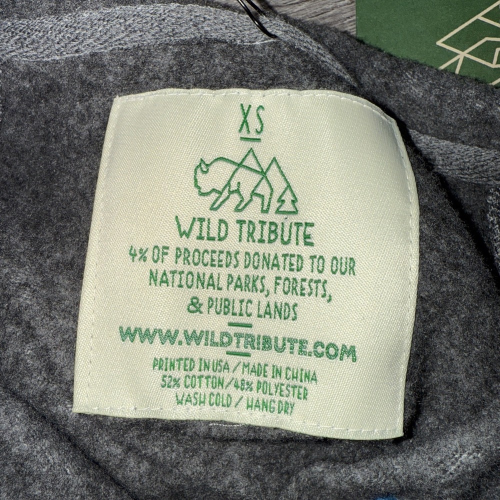Wild Tribute Stormy‎ Avy Dog Hoodie XS Gray - Picture 6 of 6